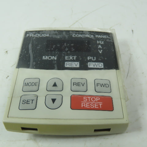 Mitsubishi FR-DU04 Inverter Control  Panel Interface