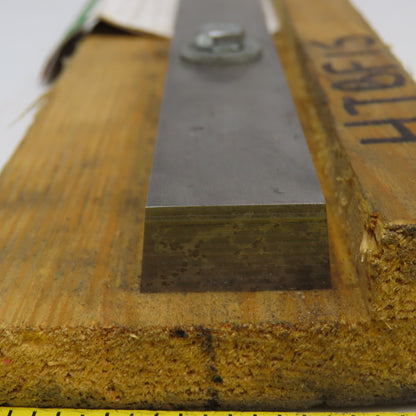 HTBF15 Guillotine Shear Blade 15" x 13mm Sharp Tapered 3" Hole Center