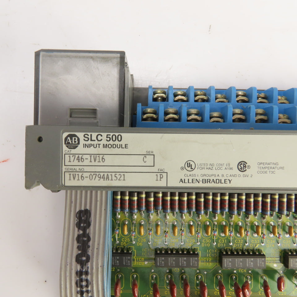 Allen Bradley 1746-IV16 Ser C SLC500 Input Module