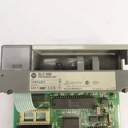 Allen Bradley 1746-L511 Ser B SLC500 Processor Unit Module