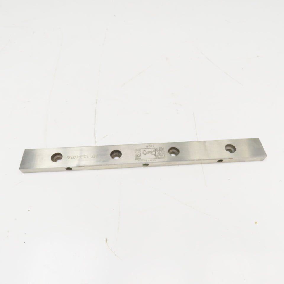 Fassco F236 Guillotine Shear Blade 12-1/2" x 13mm Sharp Tapered 3" Hole Center