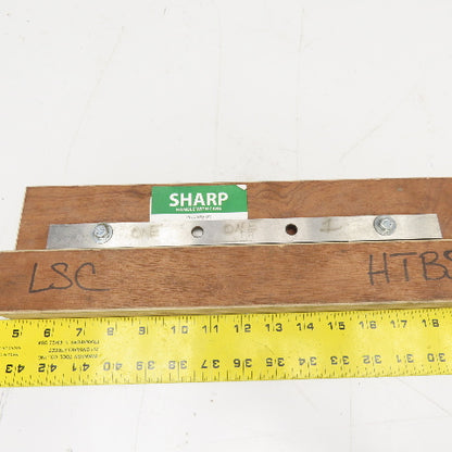 HTBS12 Guillotine Shear Blade 12-1/2" x 13mm Sharp Tapered 3" Hole Center