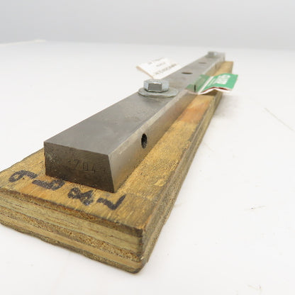 Guillotine Shear Blade 15" x 13mm Sharp Tapered 3" Hole Center