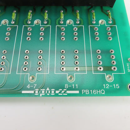 Opto 22 PB16HQ 001824 4-Module Mounting Rack