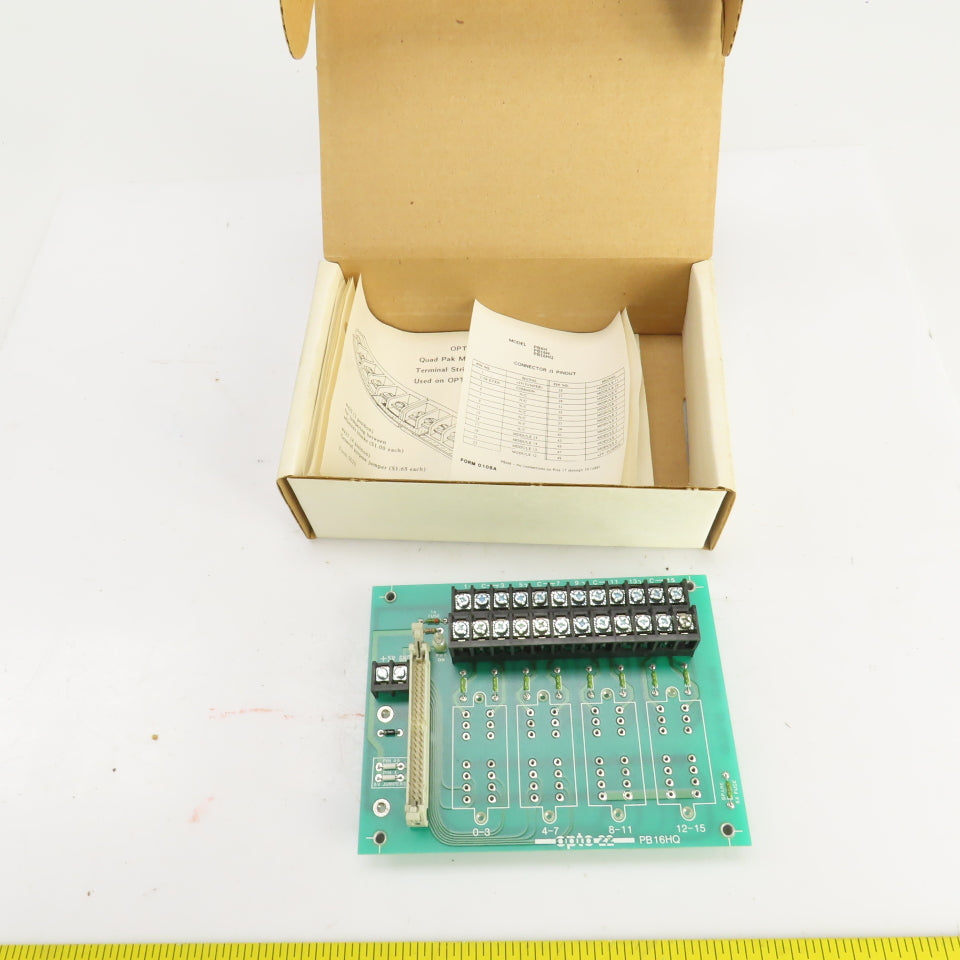 Opto 22 PB16HQ 001824 4-Module Mounting Rack