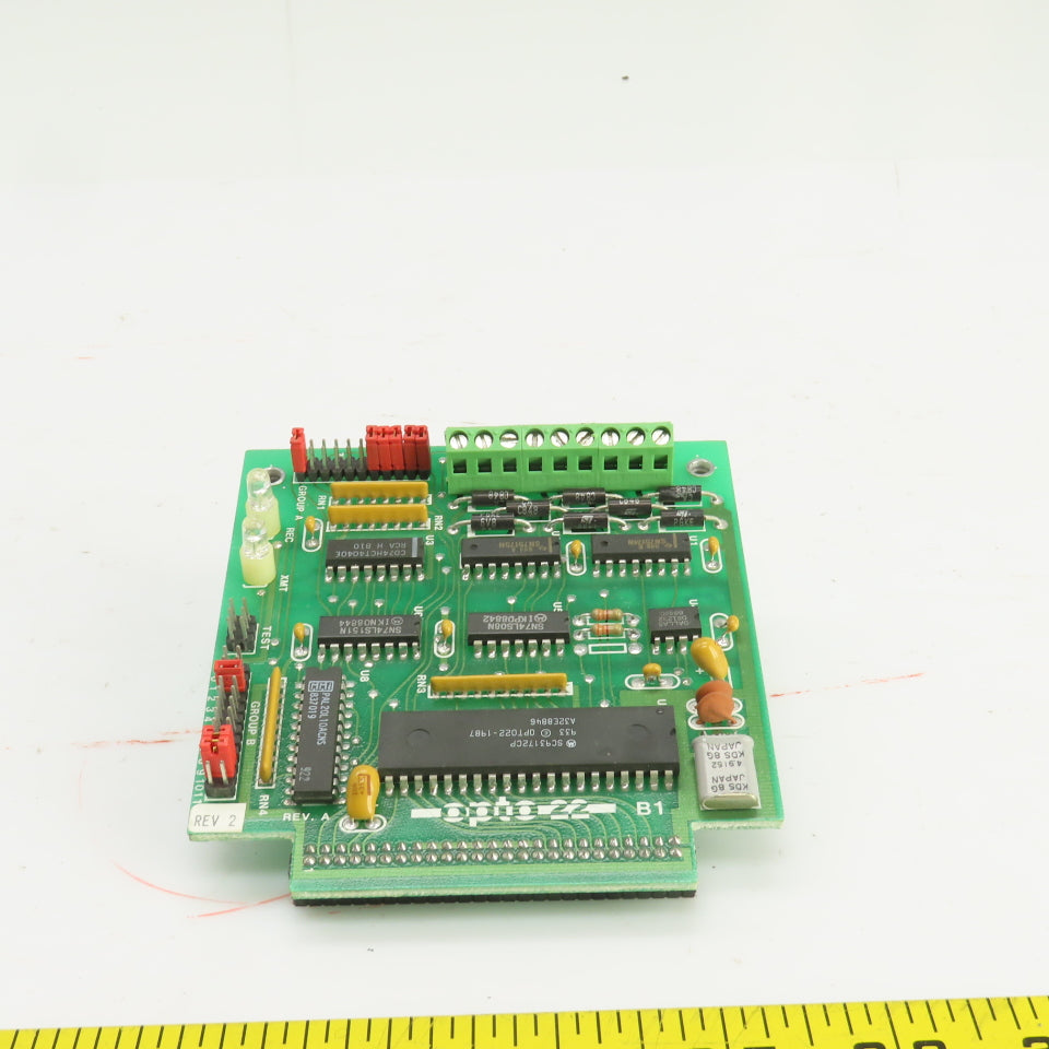 Opto 22 B1 Rev A 001828D PC Board