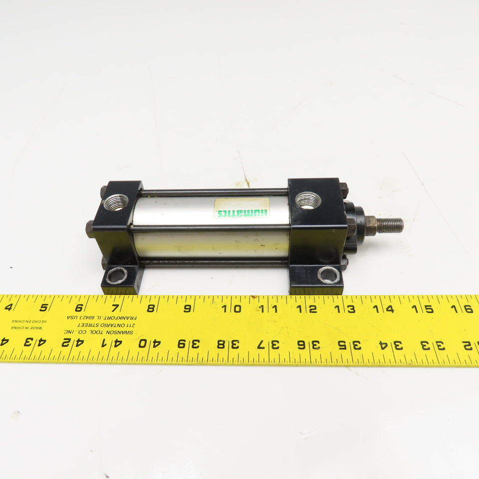 Numatics 1-3/4" Bore 3" Stroke Double Acting Air Cylinder