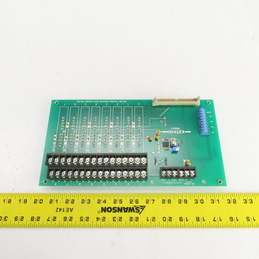 Opto 22 PB8AH 001866 8-Space Relay Board