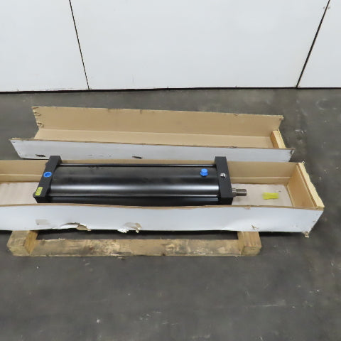 Yates Double Acting Pneumatic Tierod Cylinder 10" Bore 30" Stroke 2" Rod 250PSI
