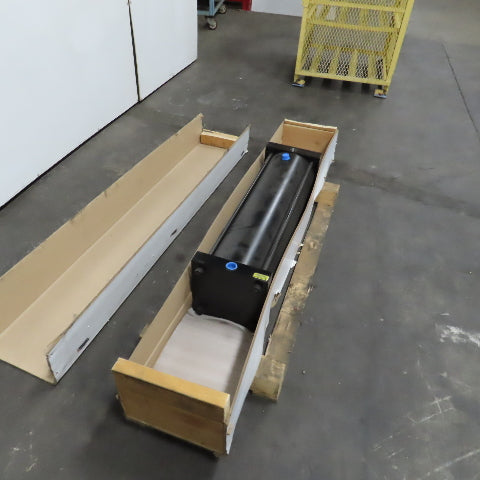Yates Double Acting Pneumatic Tierod Cylinder 10" Bore 30" Stroke 2" Rod 250PSI