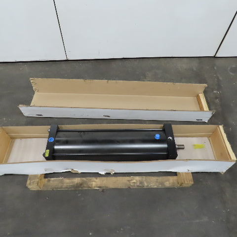 Yates Double Acting Pneumatic Tierod Cylinder 10" Bore 30" Stroke 2" Rod 250PSI