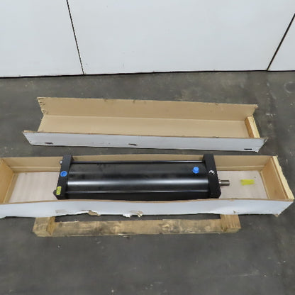 Yates Double Acting Pneumatic Tierod Cylinder 10" Bore 30" Stroke 2" Rod 250PSI