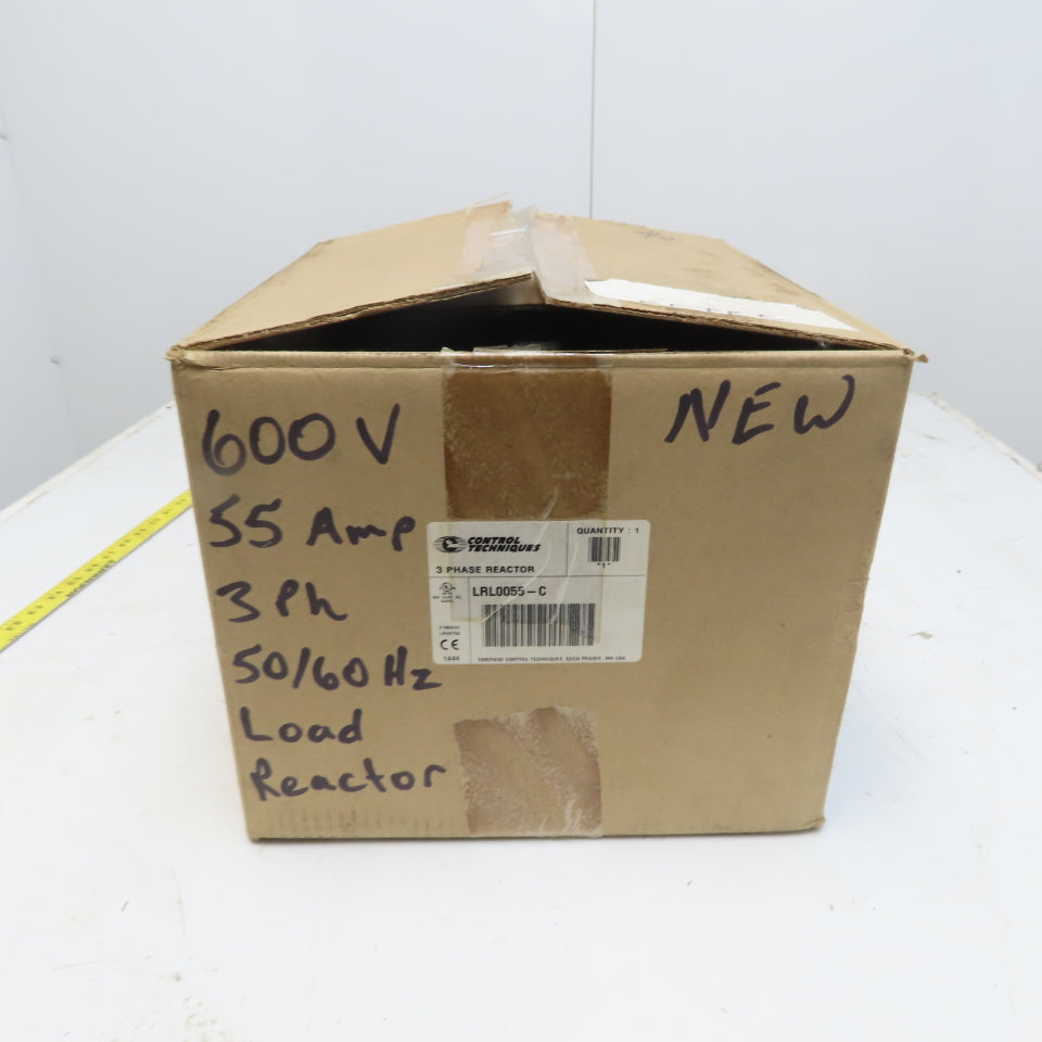 Control Techniques LRLO055-C 80A Line Reactor 3Ph 600V 50/60 Hz Type RL