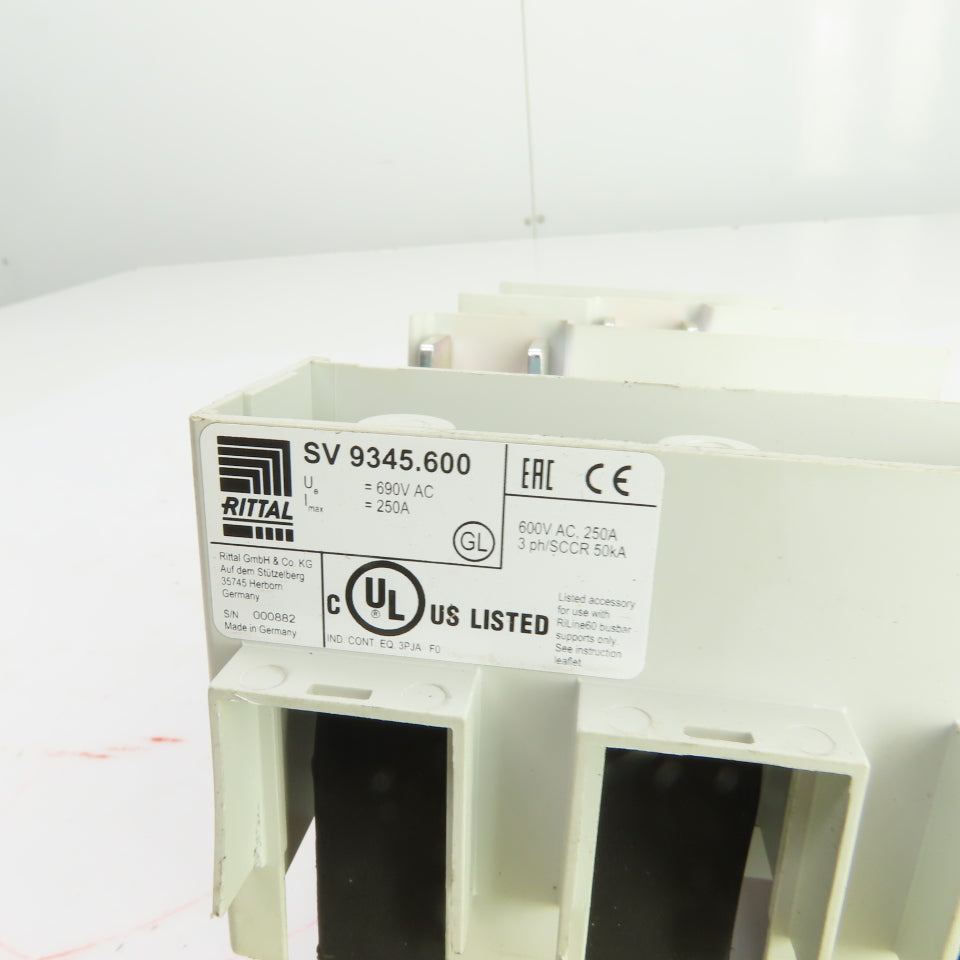 Rittal SV 9345.600 250A 690V Circuit Breaker Component Adaptor