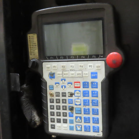 Lincoln ED4102016 Fanuc 6 Axis Dual Zone Robotic Welding Cell 480V 3PH No Welder