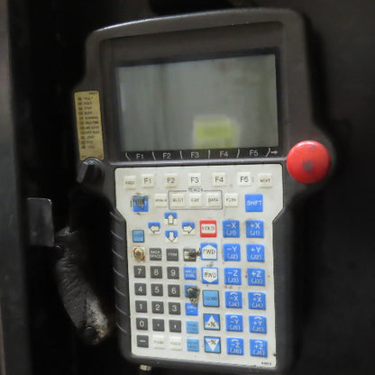 Lincoln ED4102016 Fanuc 6 Axis Dual Zone Robotic Welding Cell 480V 3PH No Welder
