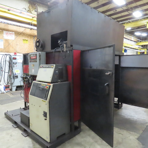 Lincoln ED4102016 Fanuc 6 Axis Dual Zone Robotic Welding Cell 480V 3PH No Welder