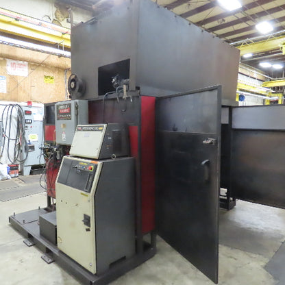 Lincoln ED4102016 Fanuc 6 Axis Dual Zone Robotic Welding Cell 480V 3PH No Welder