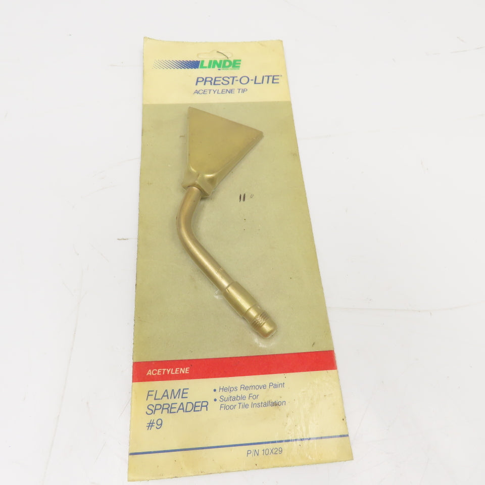 Linde 10X29 Presto-O-Lite Acetylene Tip Flame Spreader #9