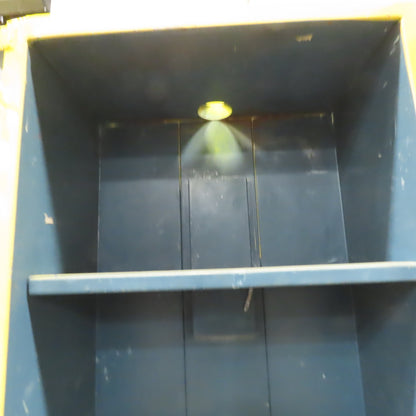 Wilray Flammable Liquid Storage Safety Fire Cabinet 2 Shelf Yellow 39 x 28 x 16"