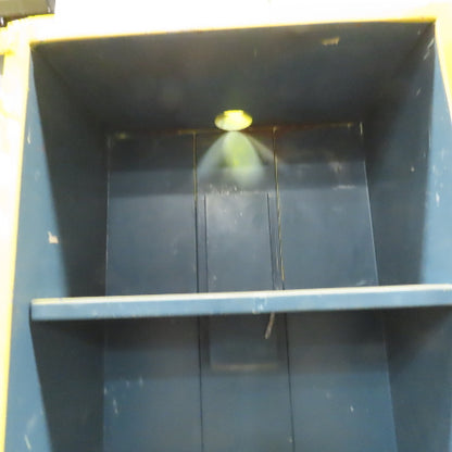 Wilray Flammable Liquid Storage Safety Fire Cabinet 2 Shelf Yellow 39 x 28 x 16"