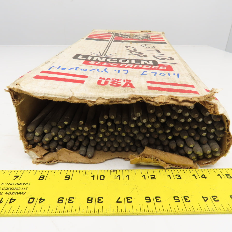 Lincoln Electric E7014 Fleetwood 47 3/16" x 14" Stick Electrode Welding Rod 26#