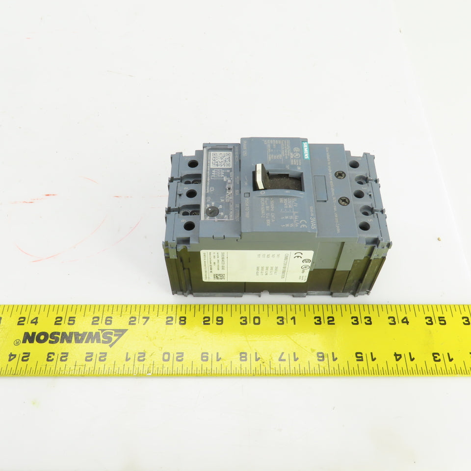 Siemens 3VA5160-4EC31 60A Molded Case Circuit Breaker 600V Adjustable Trip