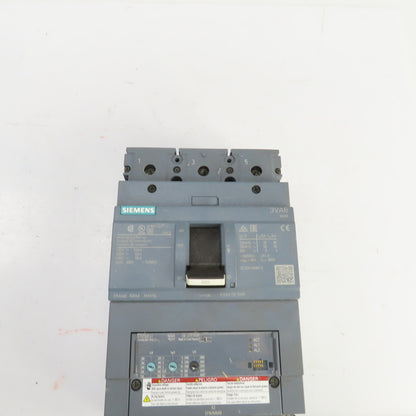 Siemens 3VA6340-5HL31 400A Molded Case Circuit Breaker 600V Adjustable Trip
