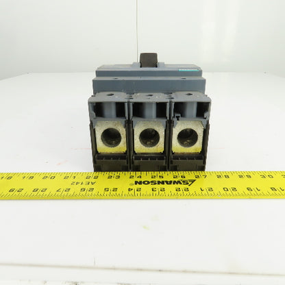 Siemens 3VA6340-5HL31 400A Molded Case Circuit Breaker 600V Adjustable Trip
