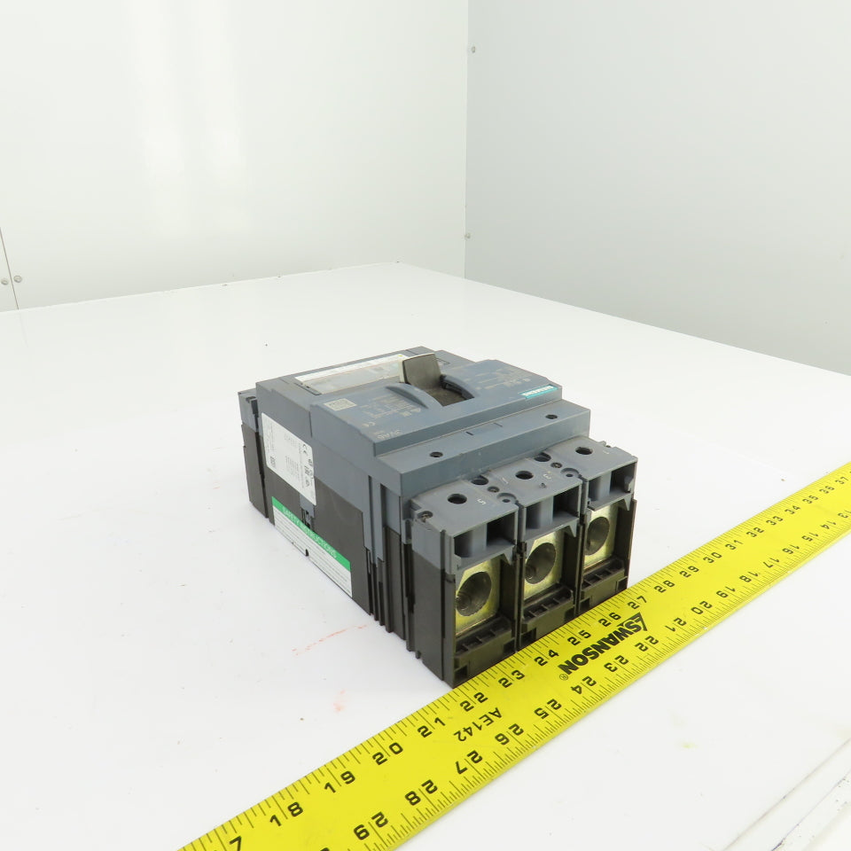 Siemens 3VA6340-5HL31 400A Molded Case Circuit Breaker 600V Adjustable Trip