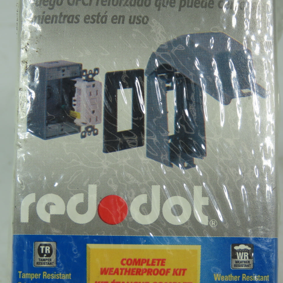 Thomas & Betts S355E Extra Duty In-Use GFIC Kit Red Dot