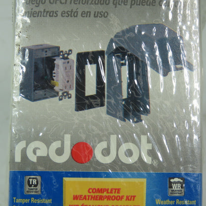Thomas & Betts S355E Extra Duty In-Use GFIC Kit Red Dot