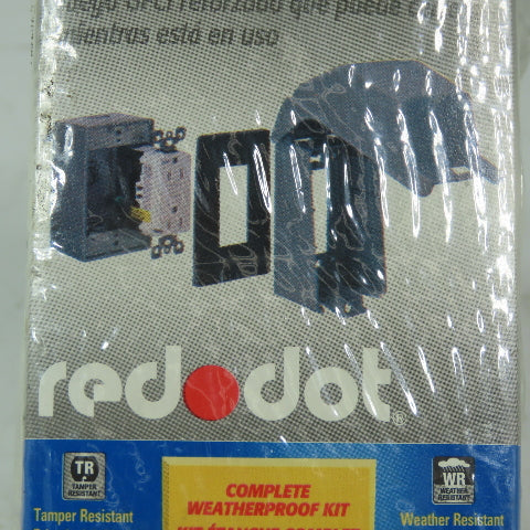 Thomas & Betts S355E Extra Duty In-Use GFIC Kit Red Dot