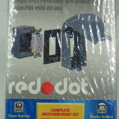 Thomas & Betts S355E Extra Duty In-Use GFIC Kit Red Dot