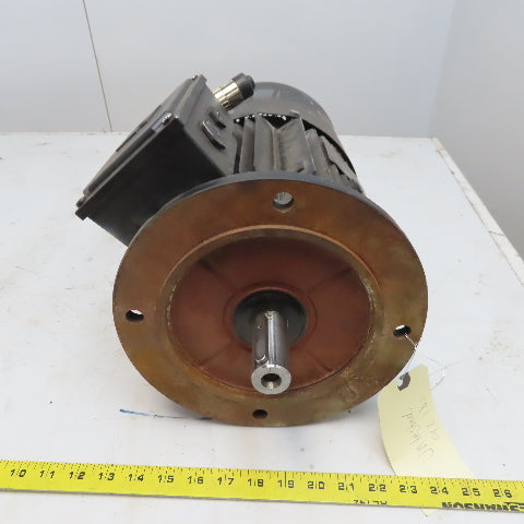 Leroy-Somer LSM112MU 4KW Electric Motor 265/460V 3Ph 4 Wire B Flange W/Brake