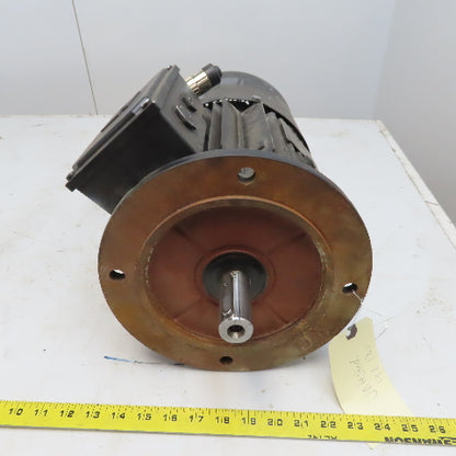 Leroy-Somer LSM112MU 4KW Electric Motor 265/460V 3Ph 4 Wire B Flange W/Brake