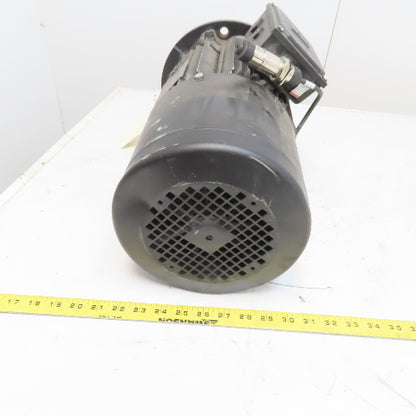 Leroy-Somer LSM112MU 4KW Electric Motor 265/460V 3Ph 4 Wire B Flange W/Brake