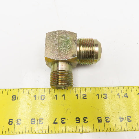 3/4" NPSM Male x 1" JIC Male Flare Elbow 90°