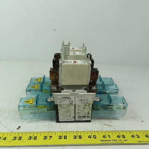 Siemens 3KL5030-1AB01 Disconnect Load Isolator 690V 63A 3P W/3NA6 803 10A Fuses
