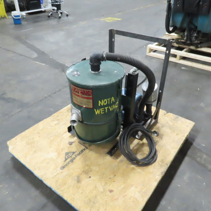 Arco Wand 1000-S 1HP Stationary Vacuum Cleaner 115V 1PH 4 Gallon Continuous Duty