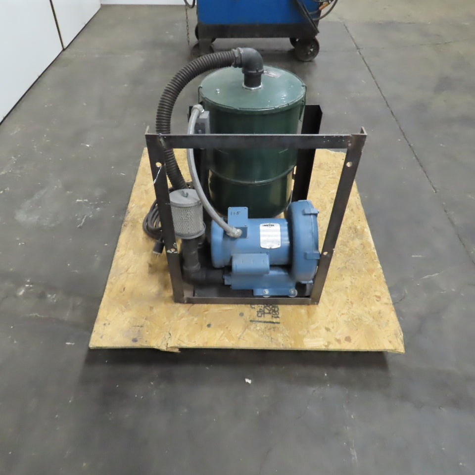 Arco Wand 1000-S 1HP Stationary Vacuum Cleaner 115V 1PH 4 Gallon Continuous Duty
