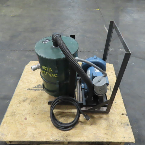 Arco Wand 1000-S 1HP Stationary Vacuum Cleaner 115V 1PH 4 Gallon Continuous Duty
