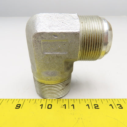 Aeroquip 1-1/2" Male NPT x 1-1/2" Male JIC Elbow 90°