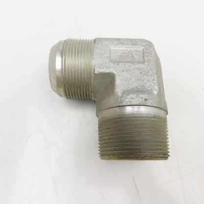 Aeroquip 1-1/2" Male NPT x 1-1/2" Male JIC Elbow 90°