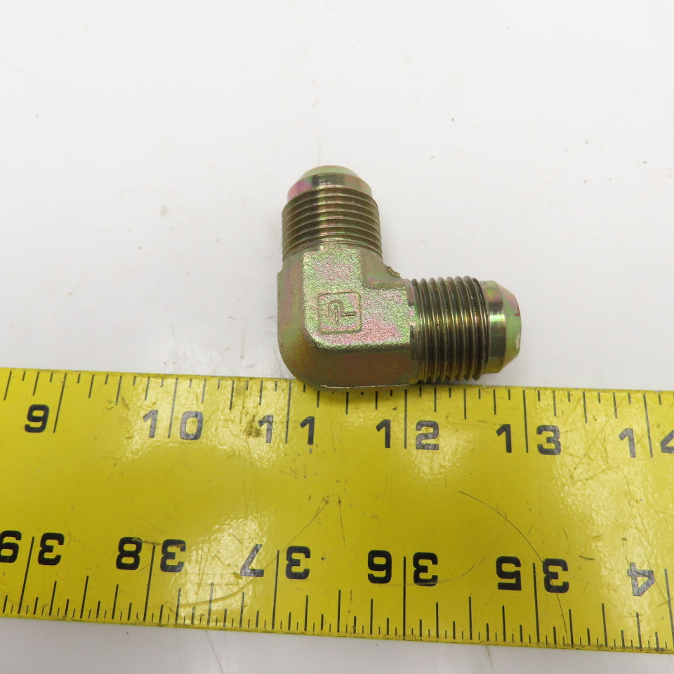Parker 5/8" JIC x 5/8" JIC Male Flare Elbow 90°