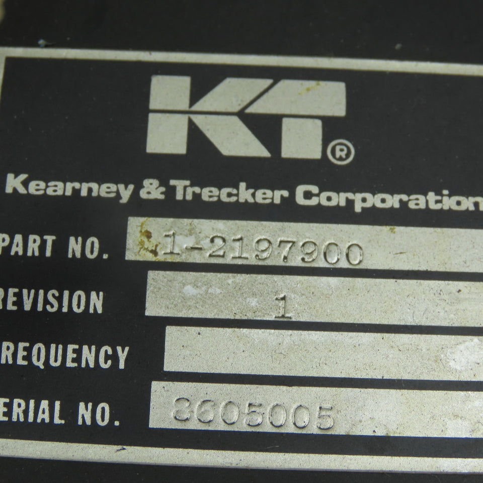 Kearney & Trecker 1-21979 24VDC Power Supply 115/220V Single phase