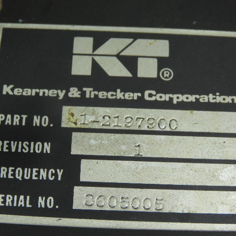 Kearney & Trecker 1-21979 24VDC Power Supply 115/220V Single phase