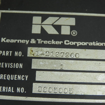 Kearney & Trecker 1-21979 24VDC Power Supply 115/220V Single phase