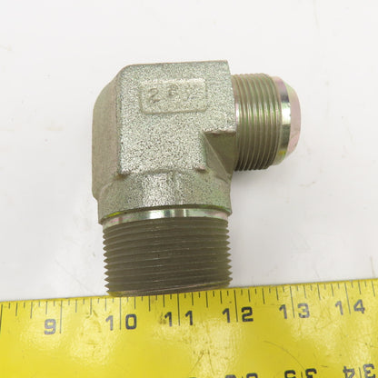 Aeroquip 1-1/2" (-24) NPTF Male x 1-1/4" (-24) JIC Male Flare Elbow 90°