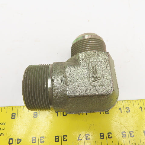 Aeroquip 1-1/2" (-24) NPTF Male x 1-1/4" (-24) JIC Male Flare Elbow 90°